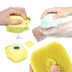 Cute Dog Bath Brush - Dog Bath Massage Brush Dog Grooming Cleaning Tool Soft Silicone