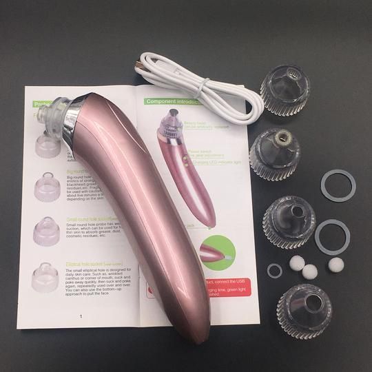 Blackhead Pore Vacuum Cleaner - Multifunctional Beauty Pore Vacuum 4 in 1