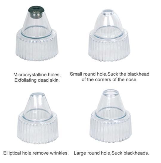 Blackhead Pore Vacuum Cleaner - Multifunctional Beauty Pore Vacuum 4 in 1